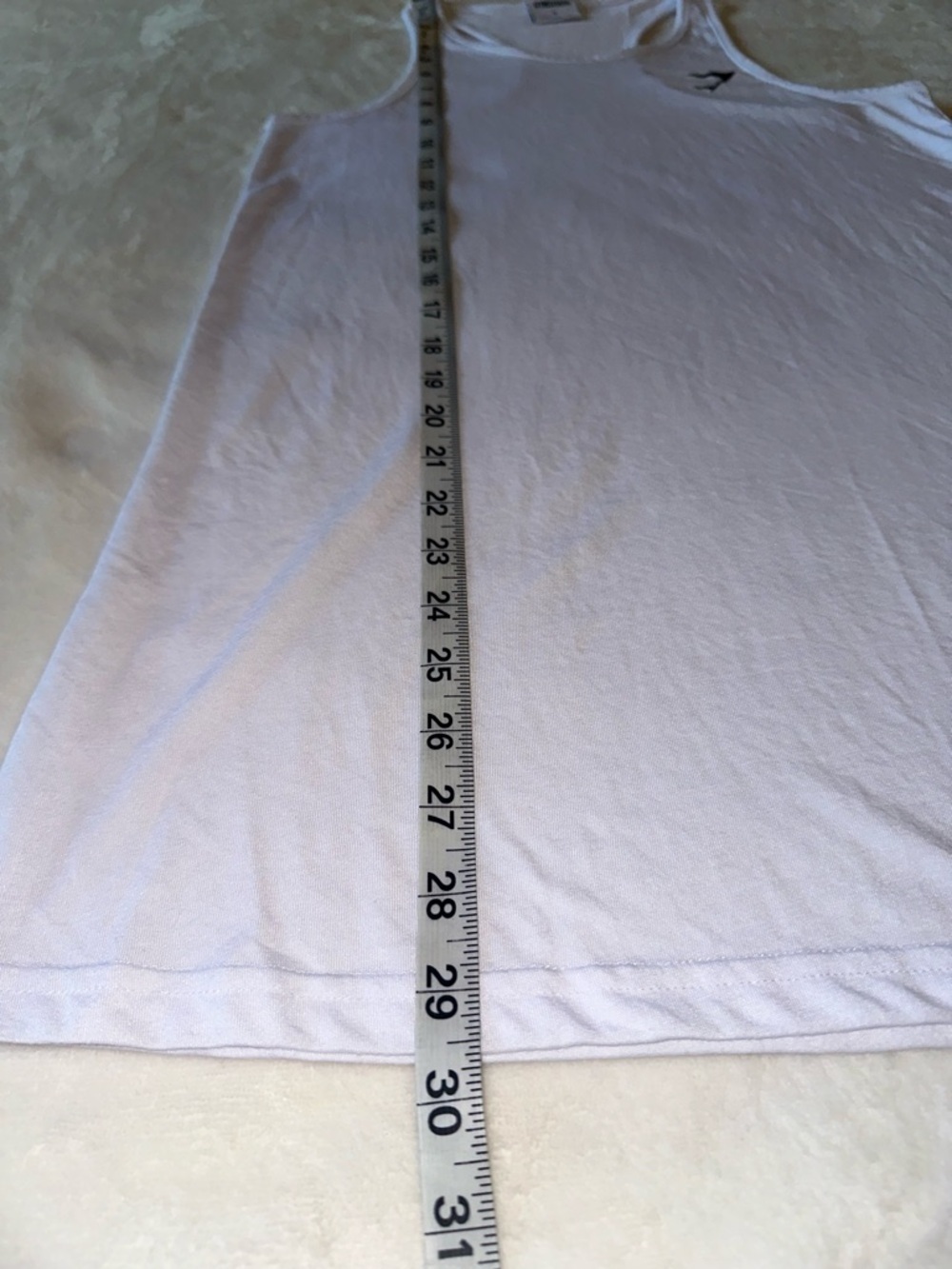 Gymshark White Racerback Training Tank Top Size Small - Picture 6 of 7